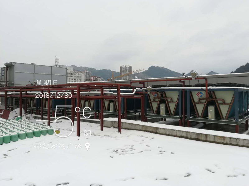 貴州萬(wàn)達(dá)廣場(chǎng)制冷采暖工程案例